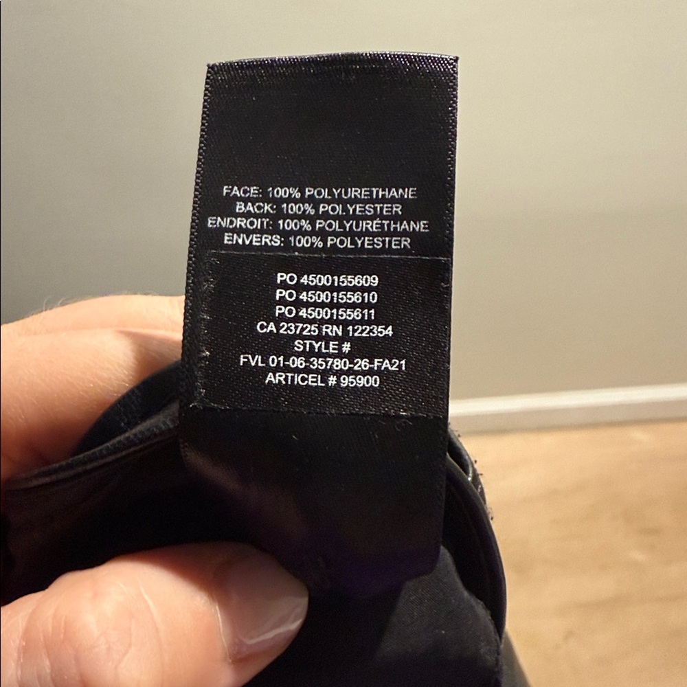 Aritzia Black Leather Pants - Picture 10 of 10